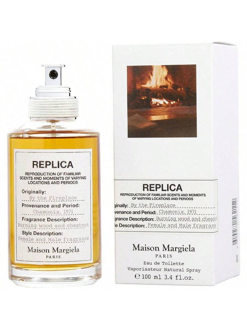 Replica By The Fireplace by Maison Margiela Women Eau De Toilette Spray (Unisex) 3.4 oz