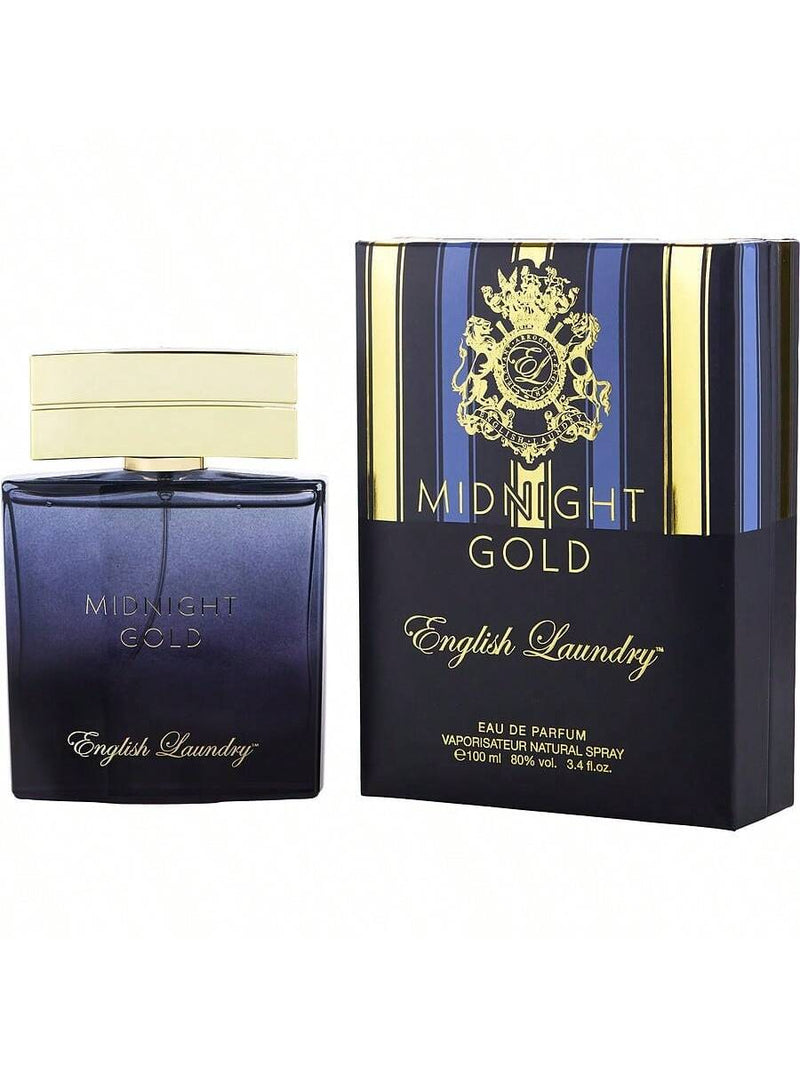 Midnight Gold by English Laundry, 3.4 oz EDP Spray for Men