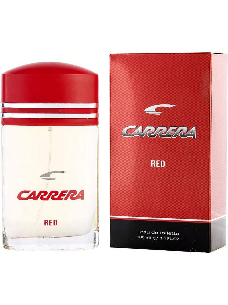 Carrera Red by Vapro International Men Eau De Toilette Spray 3.4 oz