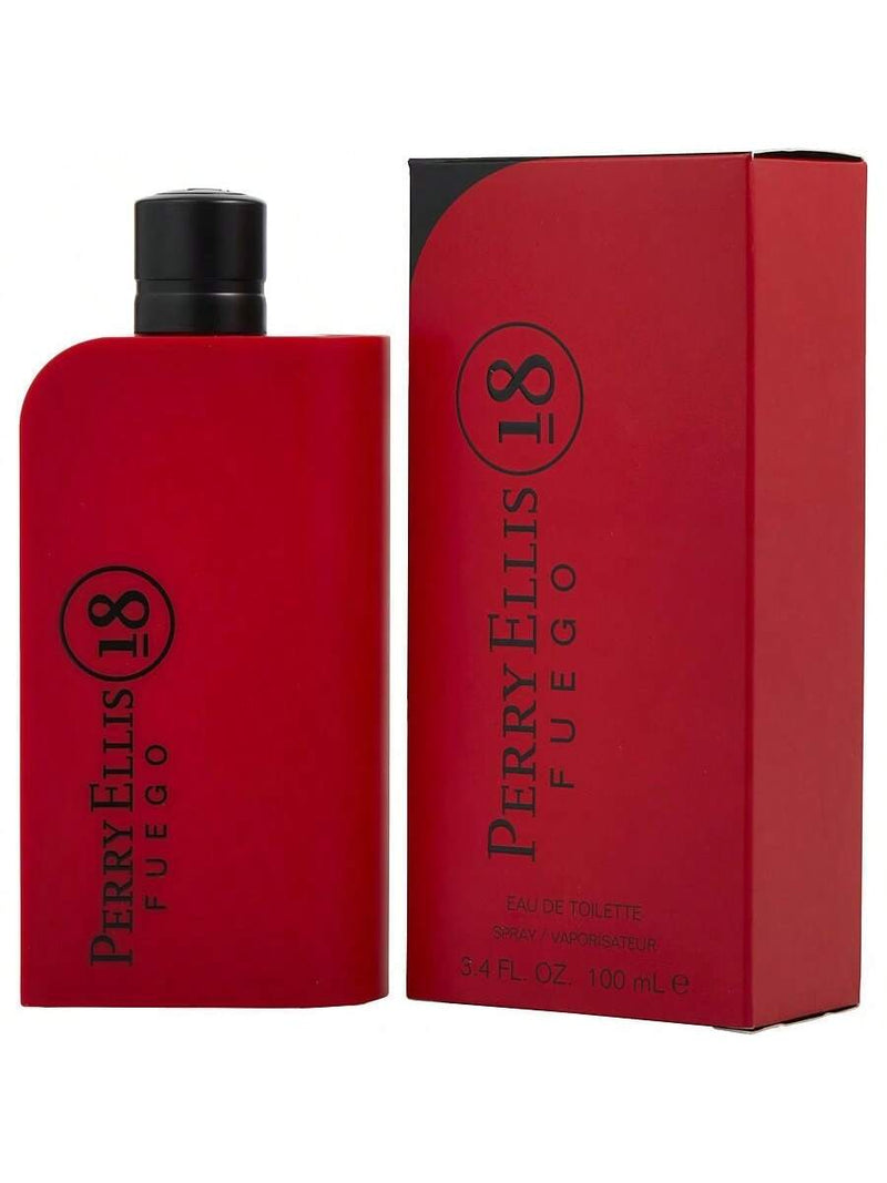 Perry Ellis 18 Fuego by Perry Ellis, 3.4 oz EDT Spray for Men