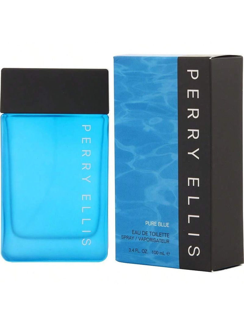 Pure Blue by Perry Ellis, 3.4 oz EDT Spray for Men