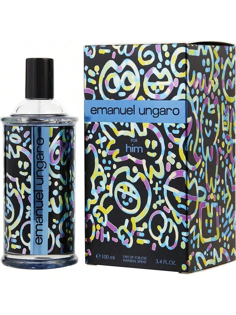 Emanuel Ungaro For Him by Ungaro Men Eau De Toilette Spray 3.4 oz