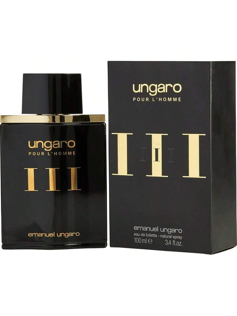 Ungaro Pour L'Homme III by Ungaro, 3.4 oz EDT Spray for Men