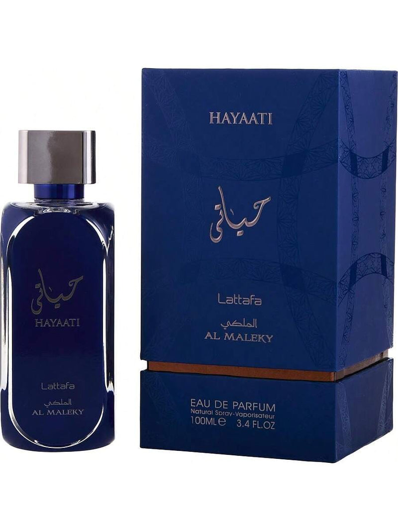 Hayaati - Al Maleky By Lattafa For Men - 3.4 Oz Edp Spray