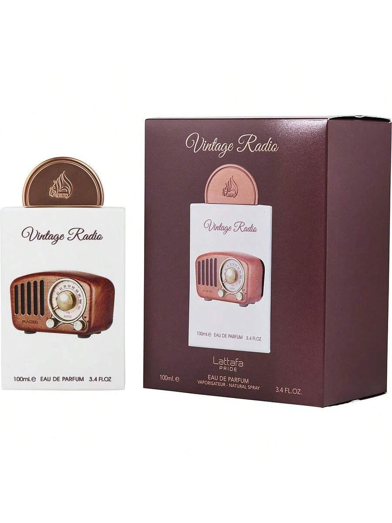 Vintage Radio By Lattafa, 3.4 Oz Edp Spray For Unisex