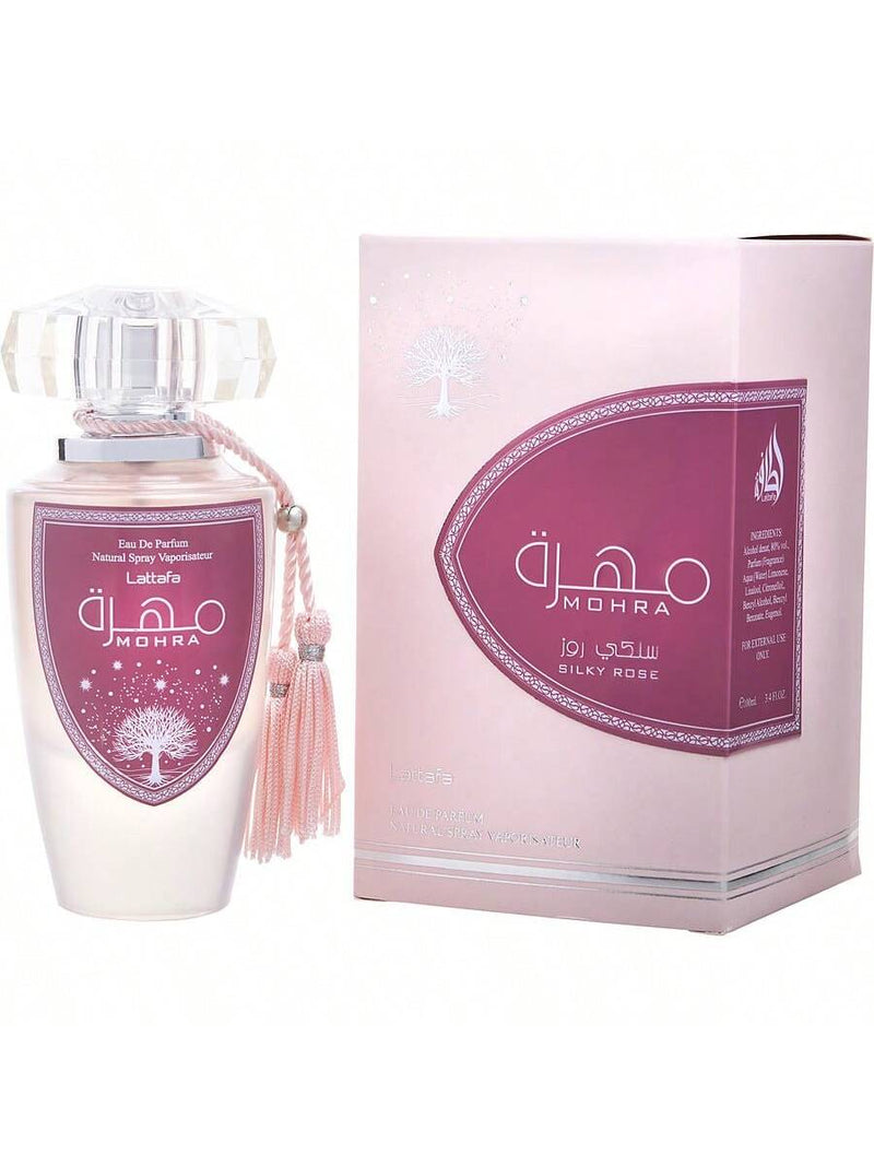 Mohra Silky Rose By Lattafa For Women - 3.4 Oz Edp Spray