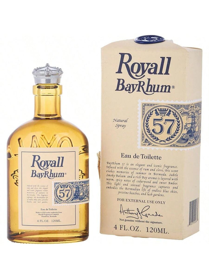 Royall BayRhum 57 by Royall Fragrances, 4 oz EDT Spray for Men