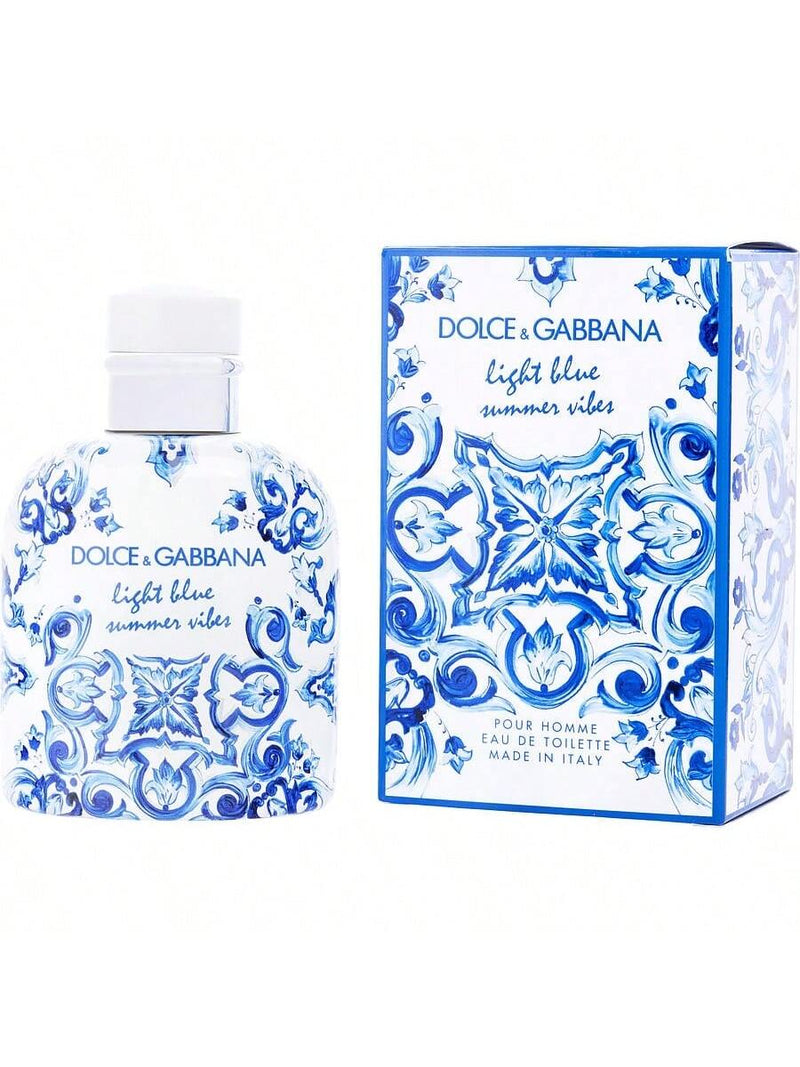 Light Blue Summer Vibes by Dolce & Gabbana, 4.2 oz EDT Spray for Men