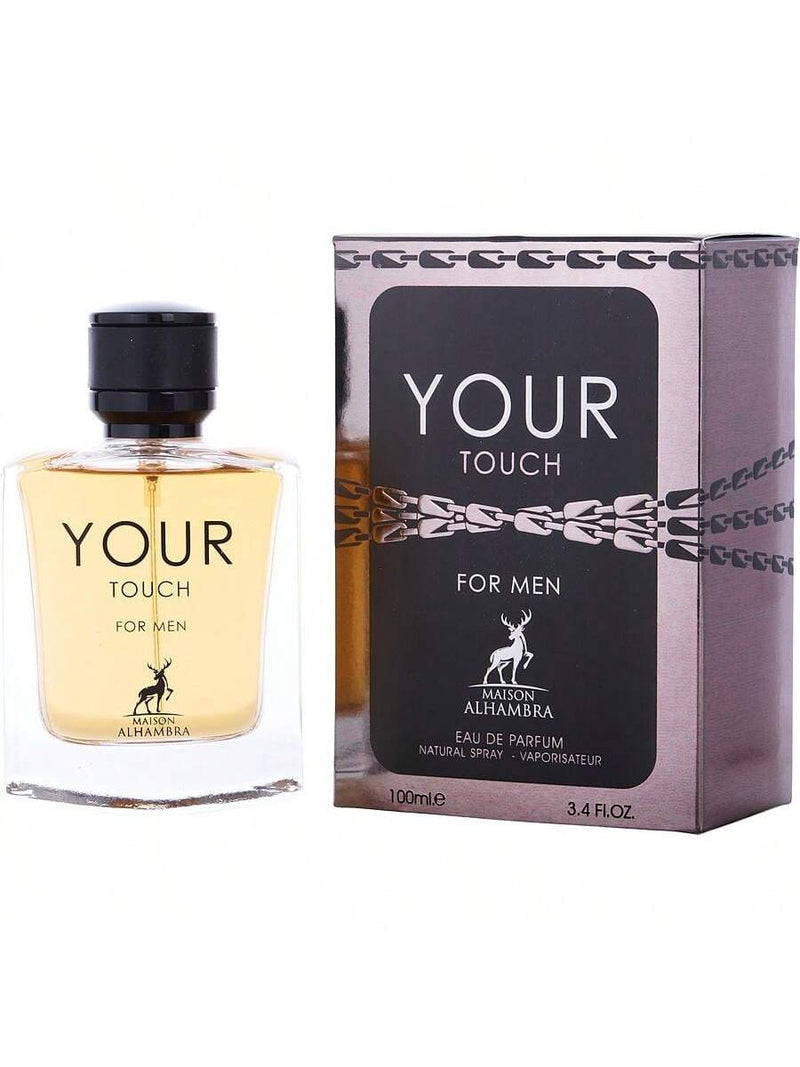 Your Touch by Maison Alhambra for Men - 3.4 oz EDP Spray