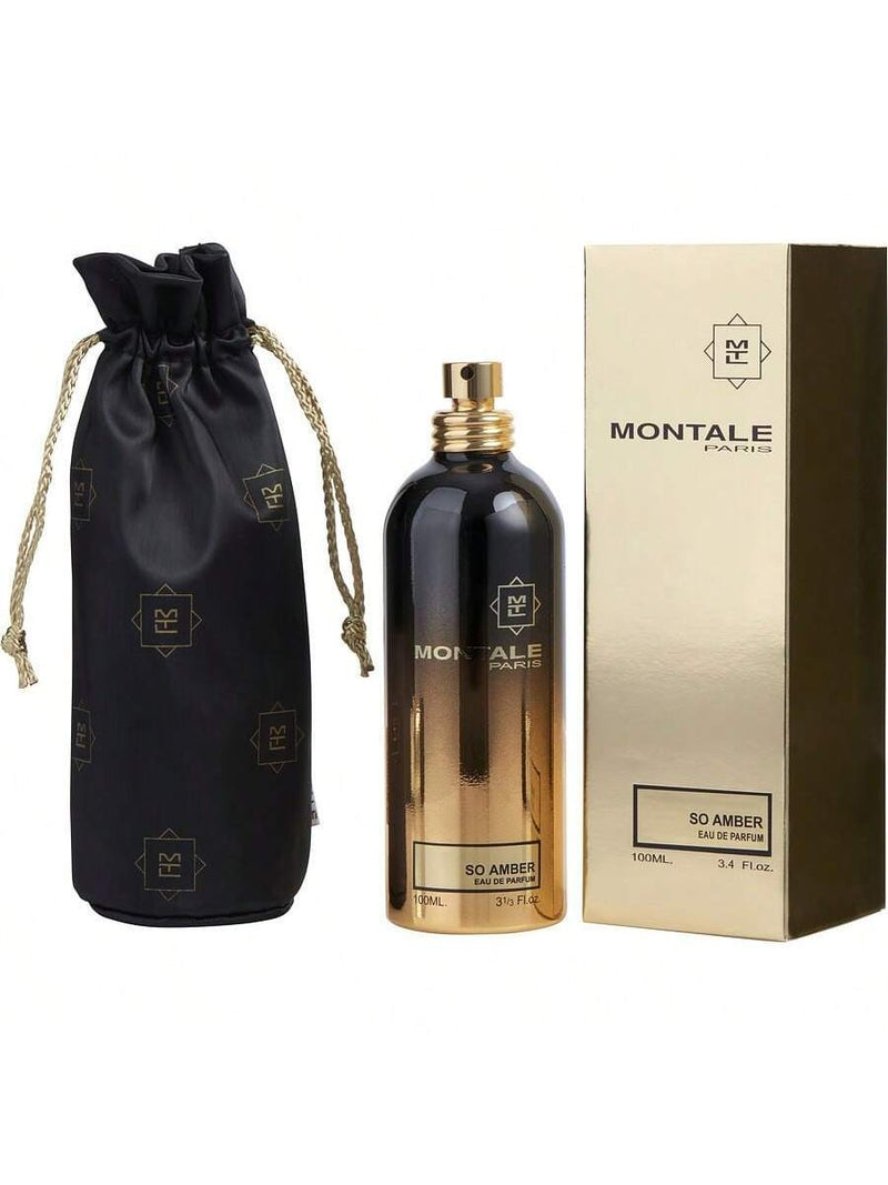 Montale Intense Amber by Montale Women Eau De Parfum Spray (Unisex) 3.4 oz