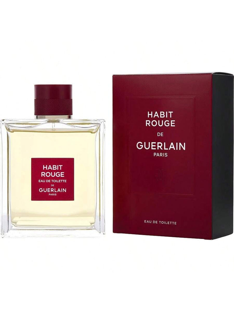 Habit Rouge by Guerlain, 5 oz EDT Spray for Men