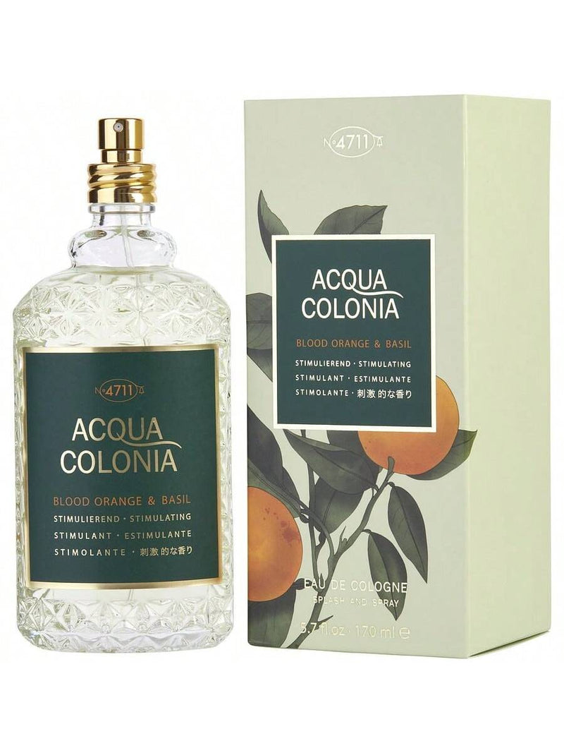 4711 Acqua Colonia Blood Orange & Basil by 4711 Women Eau De Cologne Spray (Unisex) 5.7 oz