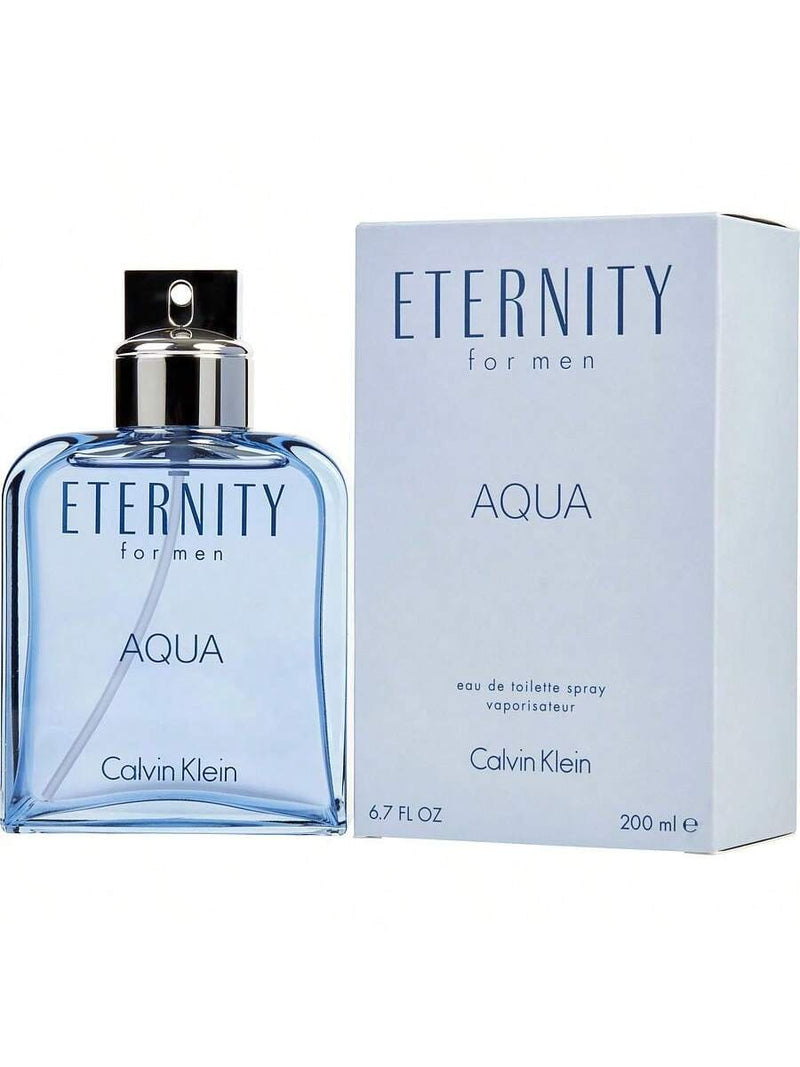 Eternity Aqua By Calvin Klein Eau De Toilette Spray 6.7 Oz