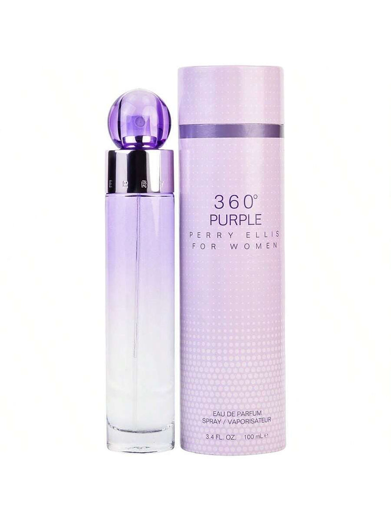 Perry Ellis 360 Purple by Perry Ellis, 3.4 oz EDP Spray for Women