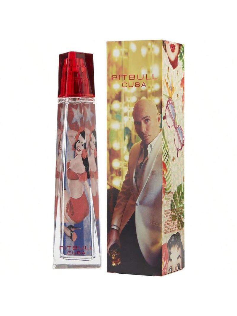 Pitbull Cuba by Pitbull Women Eau De Parfum Spray 3.4 oz
