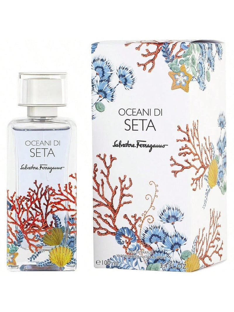 Oceani Di Seta by Salvatore Ferragamo Women Eau De Parfum Spray (Unisex) 3.4 oz