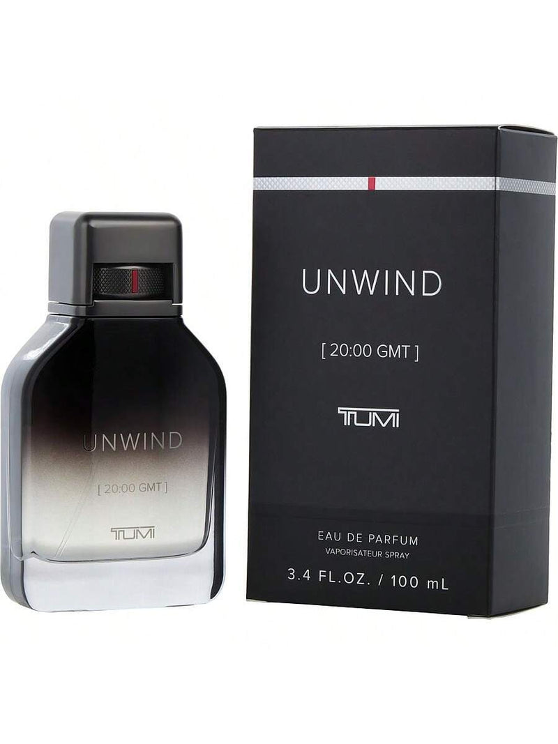 Unwind [20:00 GMT] by Tumi, 3.4 oz EDP Spray for Men