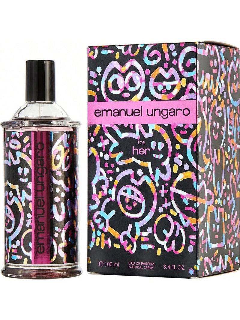 Emanuel Ungaro For Her by Ungaro Women Eau De Parfum Spray 3.4 oz
