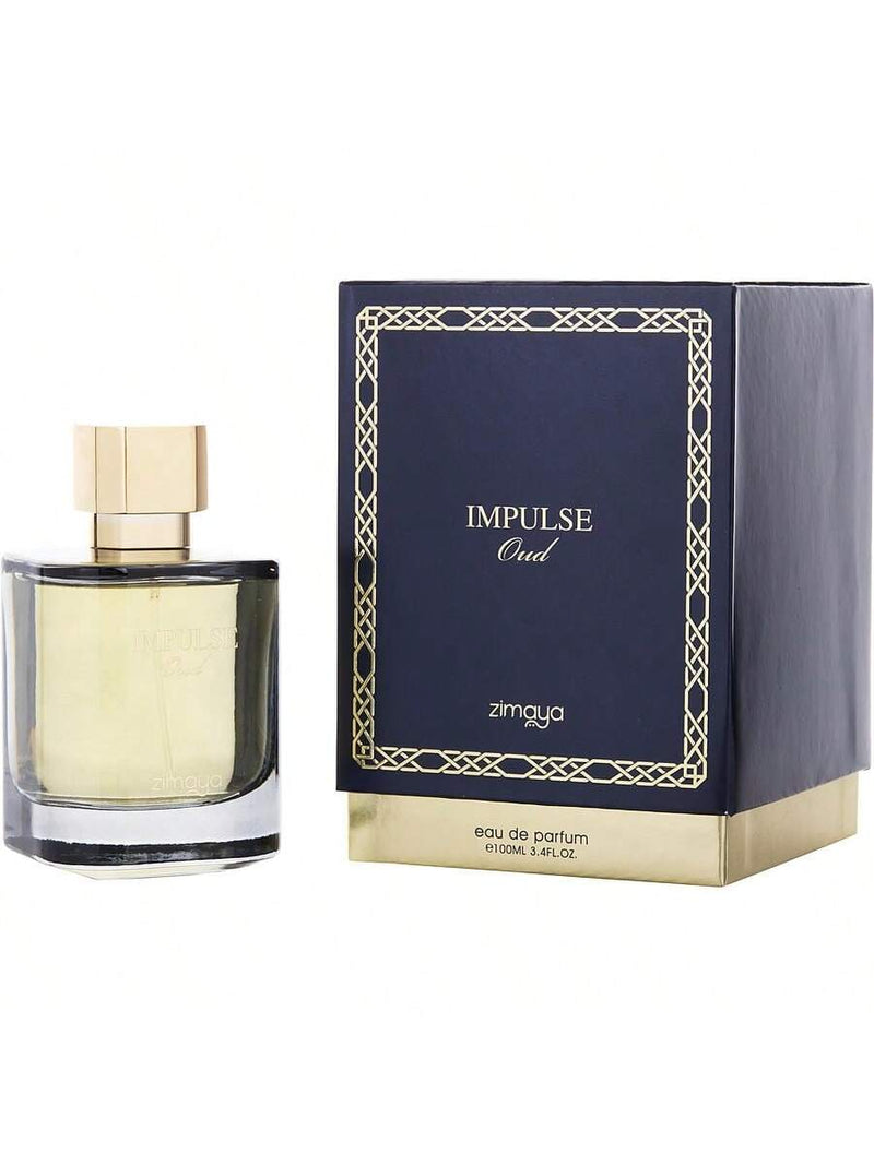 Afnan Zimaya Impulse Oud By Afnan Eau De Parfum Spray (Unisex) 3.4 Oz