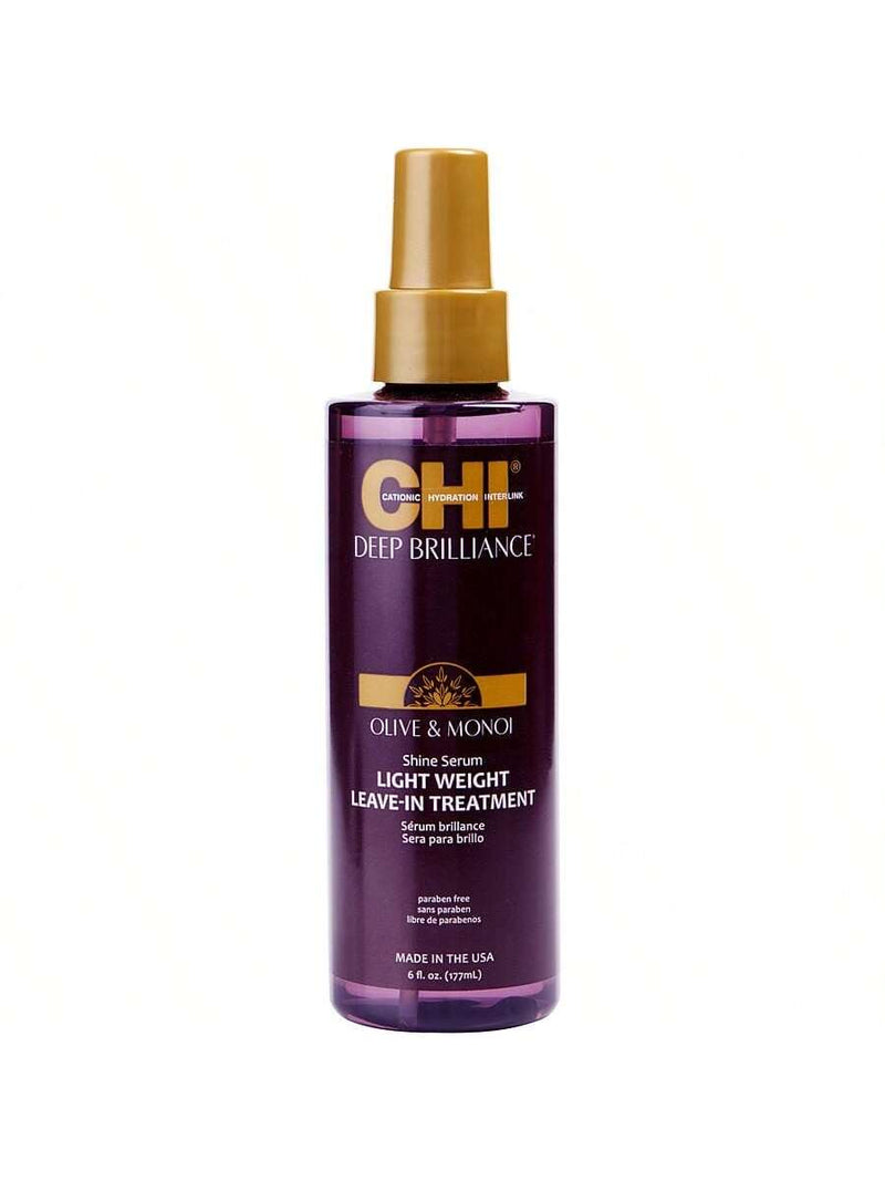 Deep Brilliance Lightweight Leave-In Treatment by CHI for Unisex - 6 oz Treatment