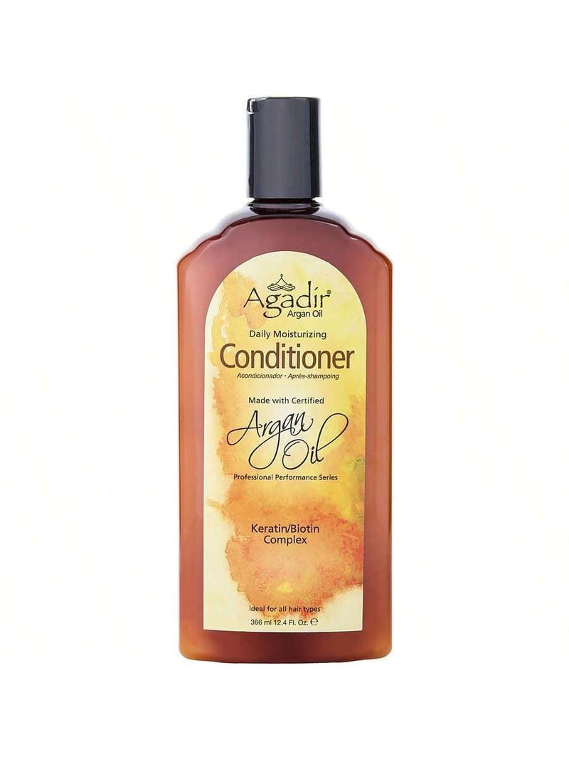Argan Oil Daily Moisturizing Conditioner by Agadir for Unisex - 12.4 oz Conditioner