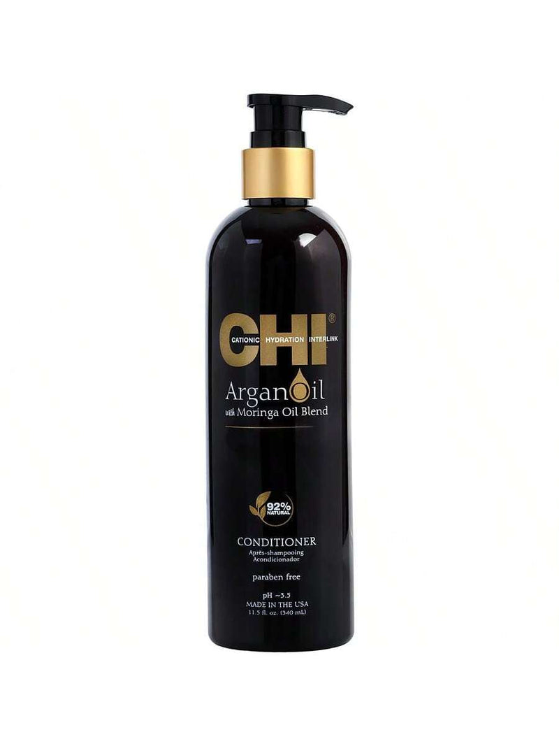 Argan Oil Plus Moringa Oil Blend Conditioner by CHI for Unisex - 11.5 oz Conditioner