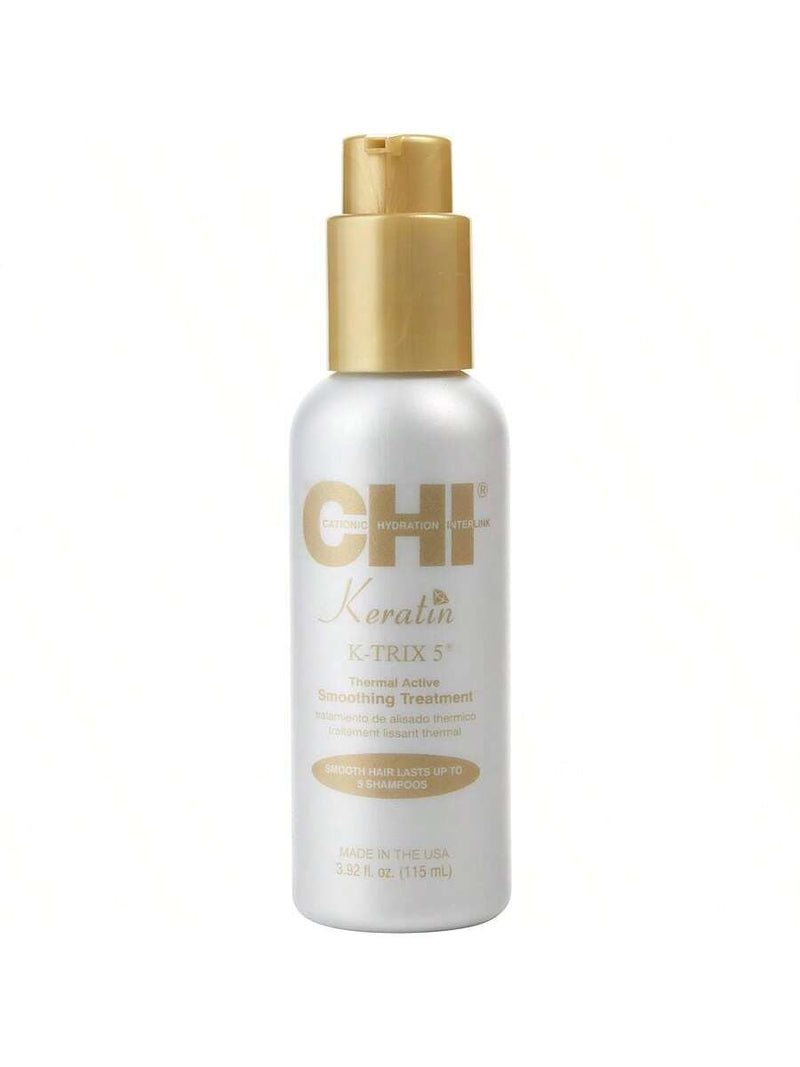 Keratin K-Trix 5 Smoothing Treatment by CHI for Unisex - 3.92 oz Treatment