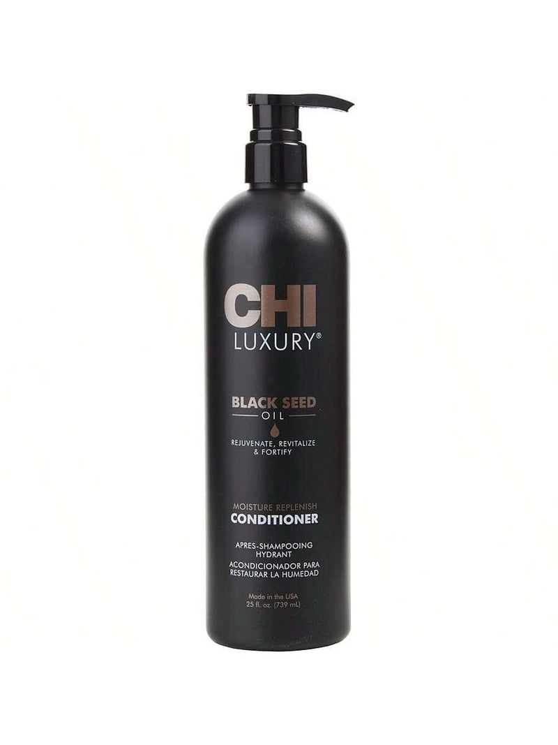 Luxury Black Seed Oil Moisture Replenish Conditioner by CHI for Unisex - 25 oz Conditioner