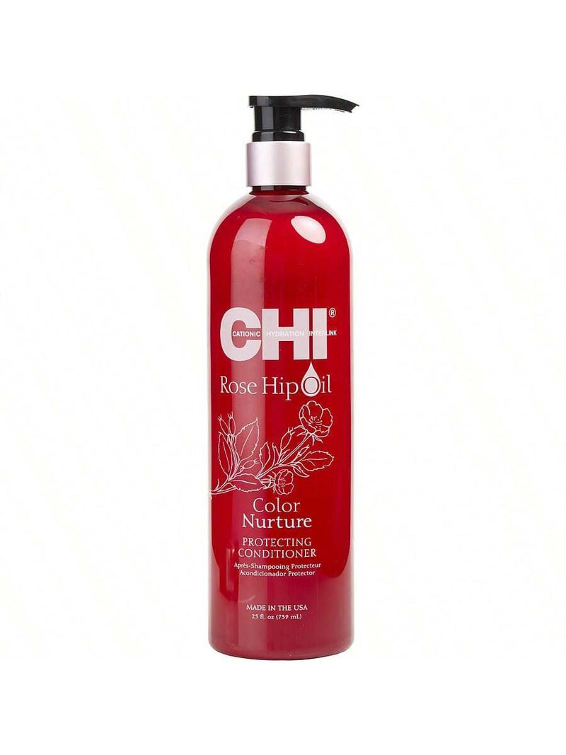 Rose Hip Oil Color Nurture Protecting Conditioner by CHI for Unisex - 25 oz Conditioner