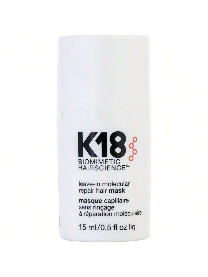Leave-in Molecular Repair Hair Mask by K18 Hair for Women - 0.5 oz Mask