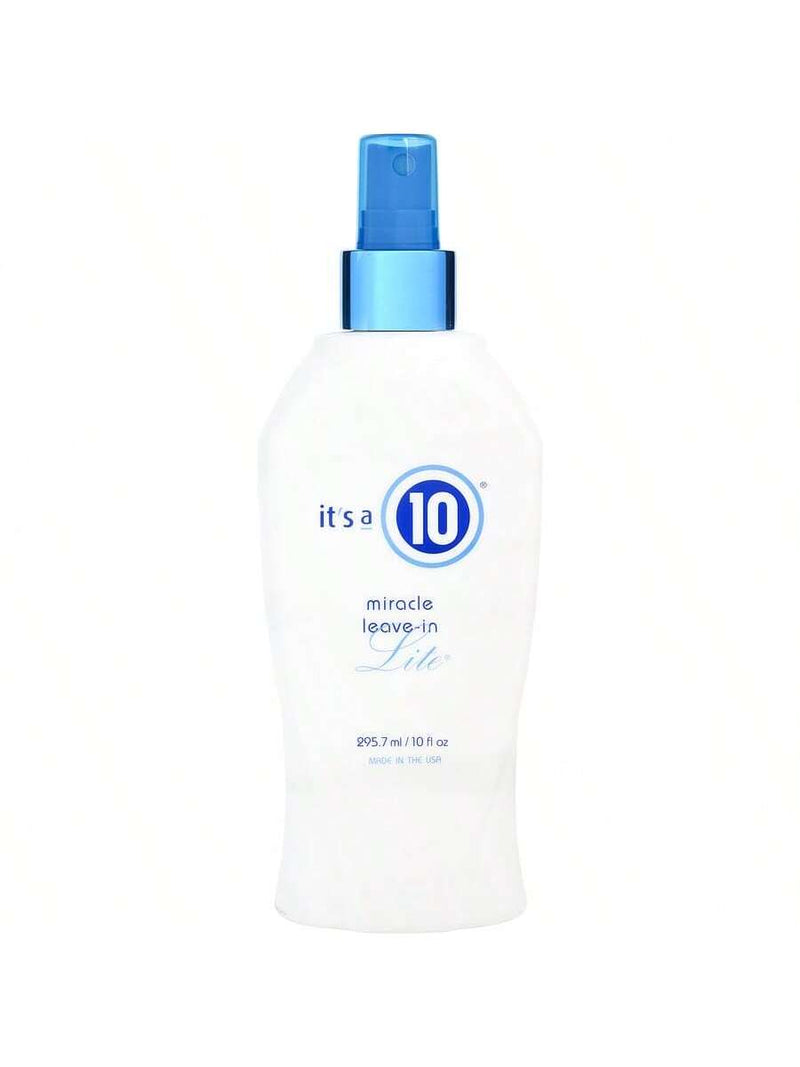 Miracle Leave-In Lite by Its A 10 for Unisex - 10 oz Hair Spray
