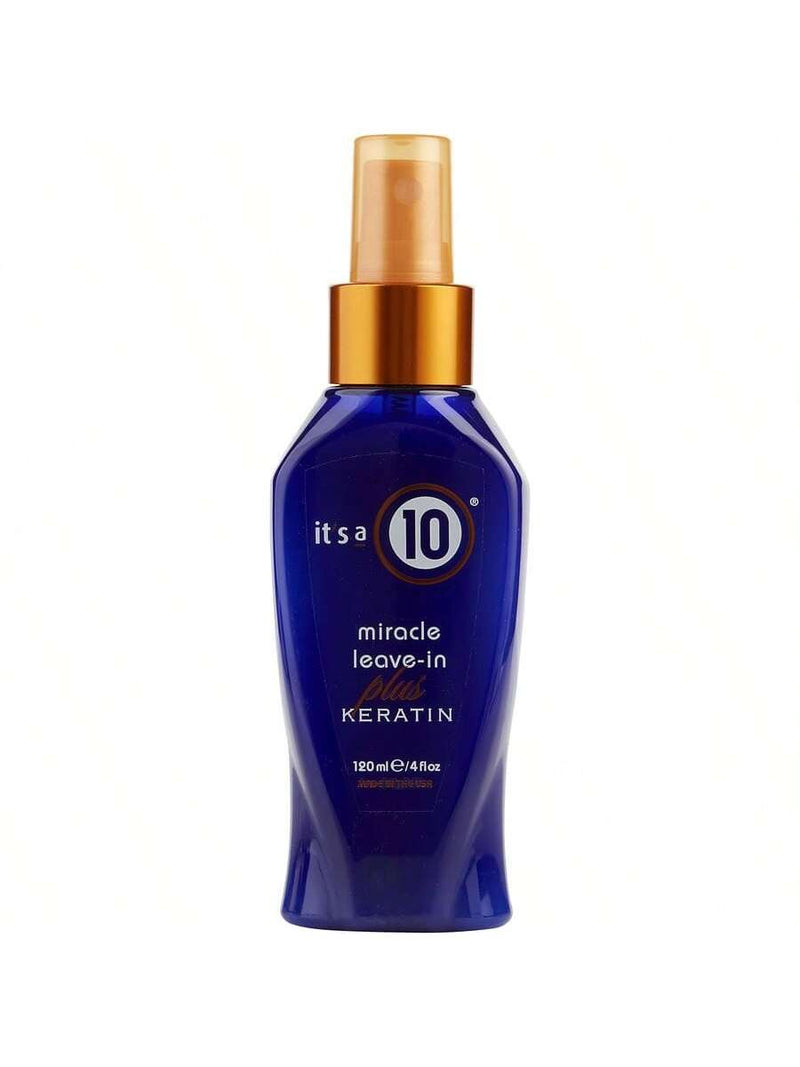 Miracle Leave In Plus Keratin by Its A 10 for Unisex - 4 oz Hair Spray