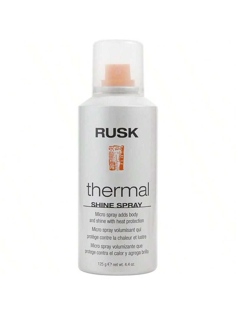 Thermal Shine Spray by Rusk for Unisex - 4.4 oz Hair Spray