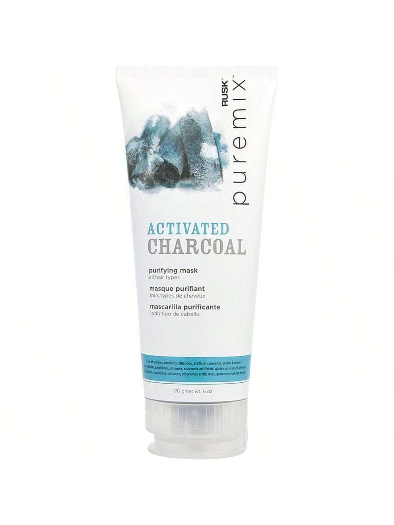 Puremix Activated Charcoal Purifying Mask by Rusk for Unisex - 6 oz Mask