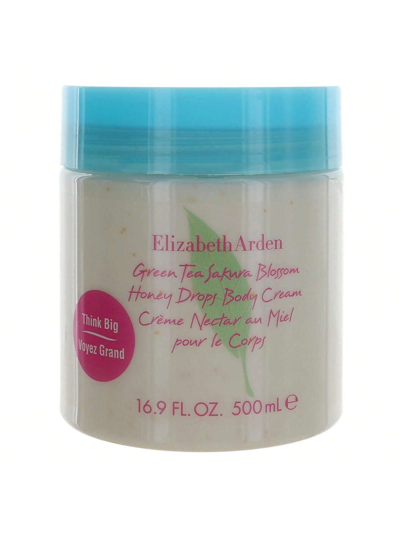 Green Tea Sakura Blossom by Elizabeth Arden, 16.9oz Honey Drops Body Cream women