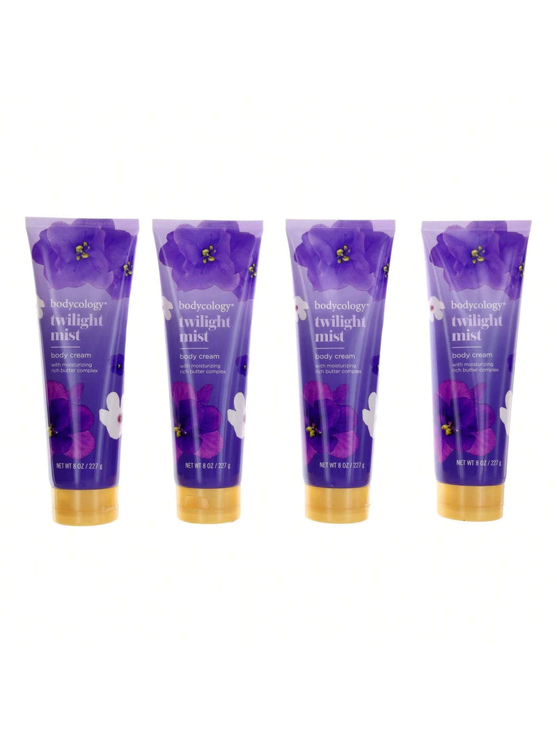 Twilight Mist by Bodycology, 4 Pack 8oz Moisturizing Body Cream women