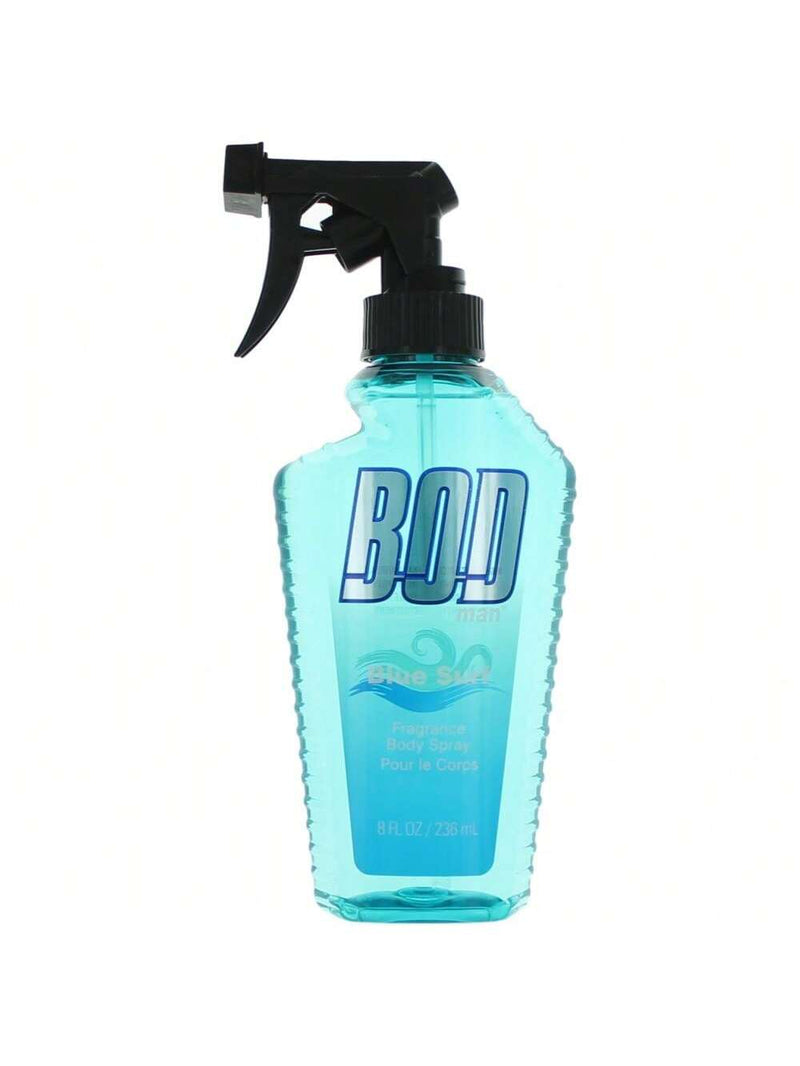 Bod Man Blue Surf by Parfums De Coeur, 8oz Frgrance Body Spray men