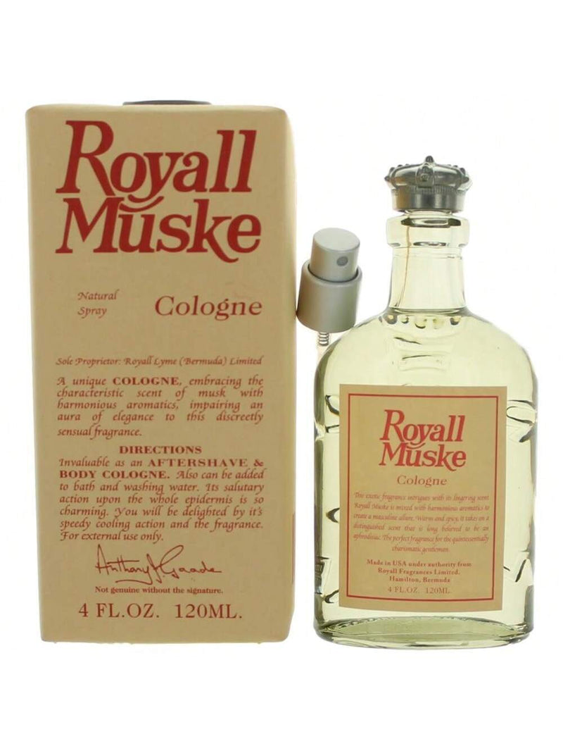 Royall Muske by Royall Fragrances, 4 oz Cologne Spray for Men