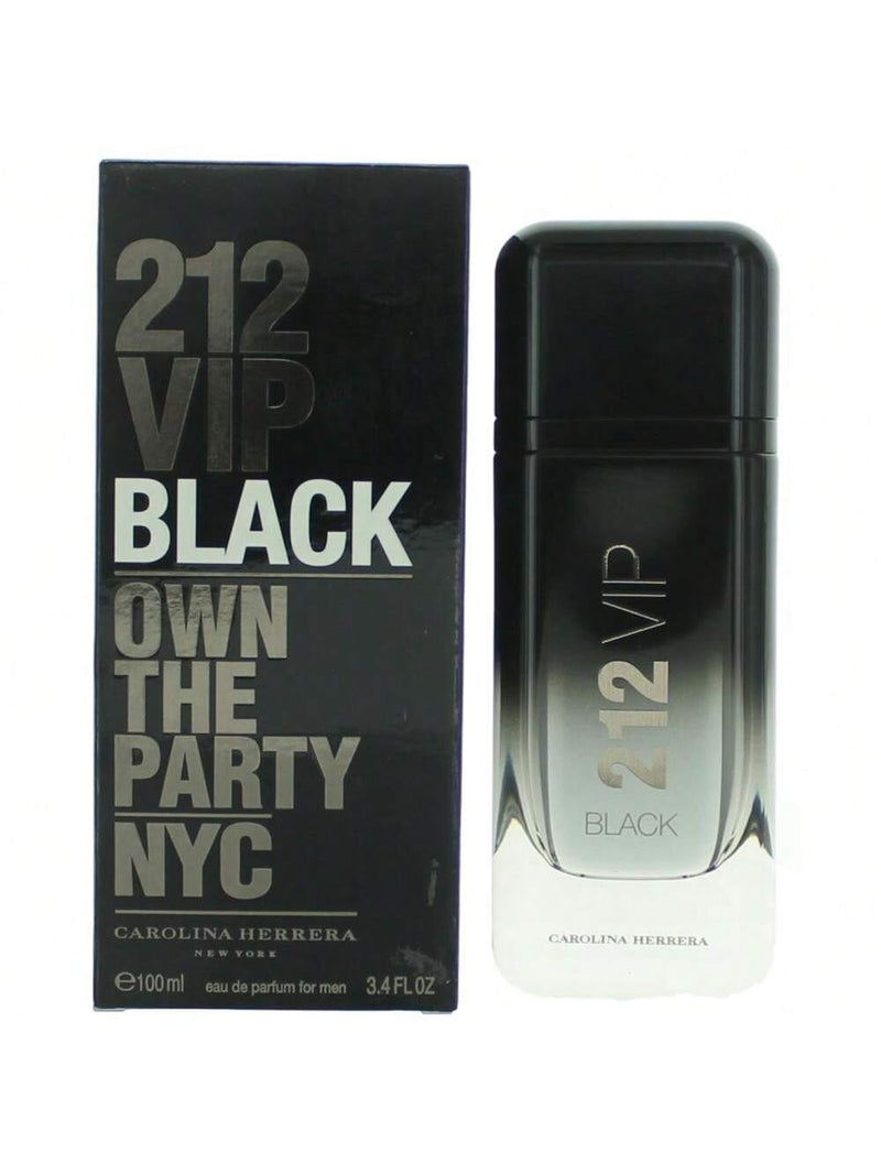 212 VIP Black by Carolina Herrera, 3.4 oz EDP Spray for Men