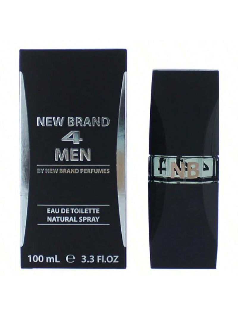 4 Men by New Brand, 3.3 oz EDT Spray for Men