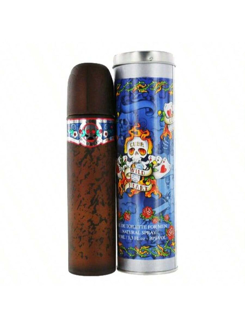 Cuba Wild Heart by Cuba, 3.3 oz EDT Spray for men