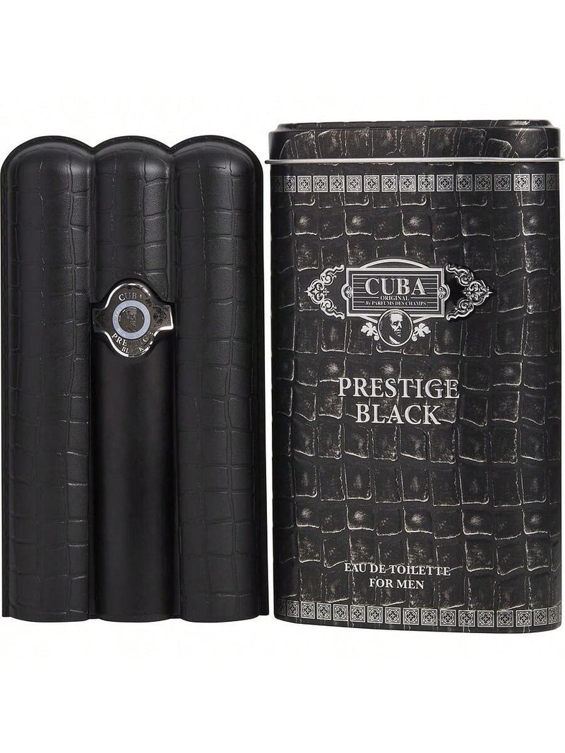 Cuba Prestige Black by Cuba for Men - 3 oz EDT Spray