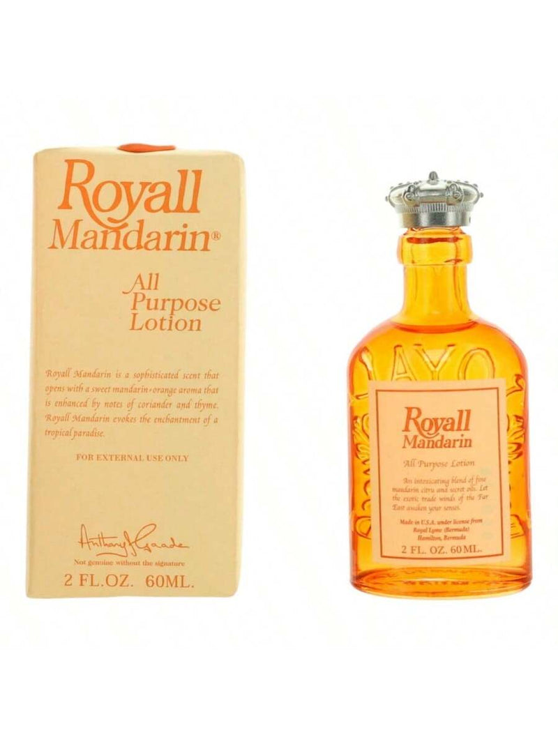 Royall Mandarin by Royall Fragrances, 2 oz All Purpose Lotion for Men