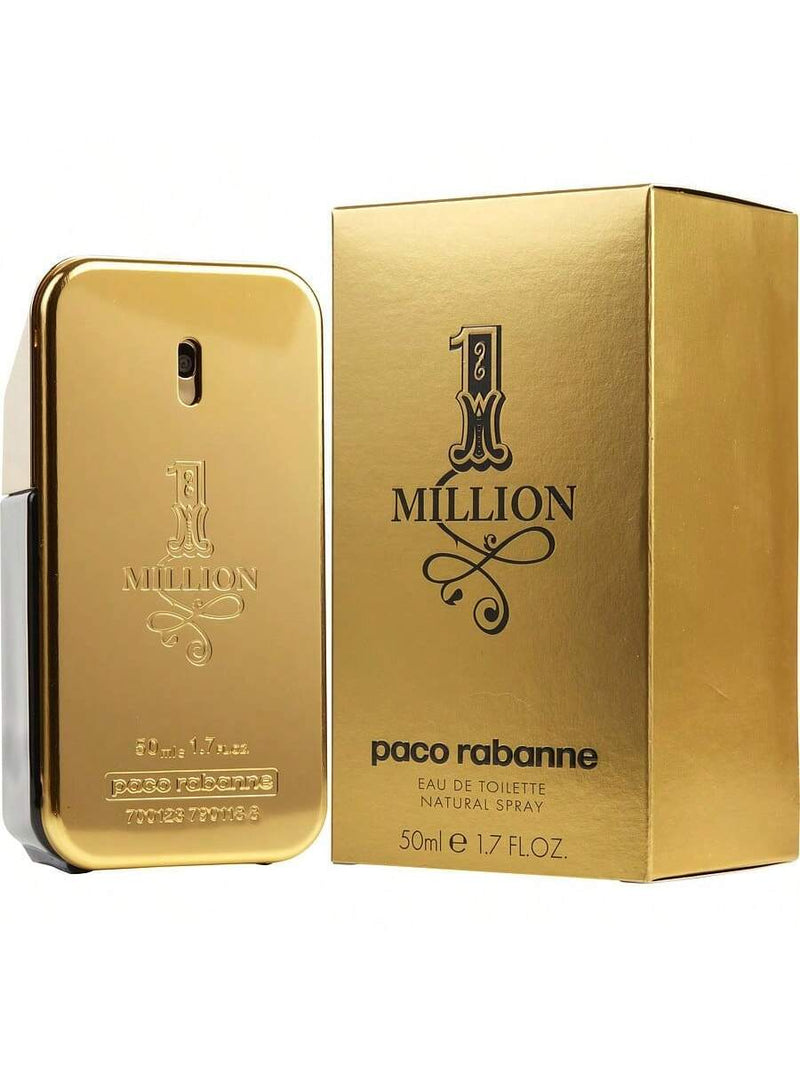 1 Million by Paco Rabanne Men Eau De Toilette Spray 1.7 oz
