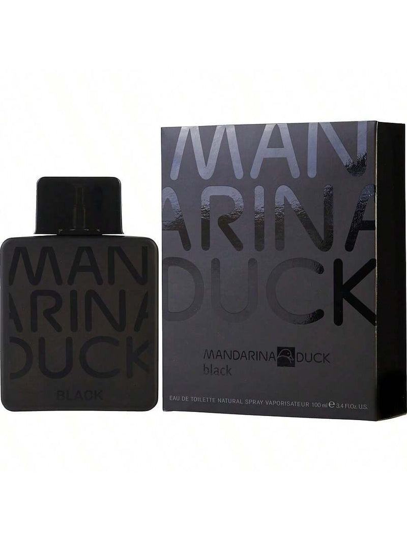 Mandarina Duck Black by Mandarina Duck Men Eau De Toilette Spray 3.4 oz