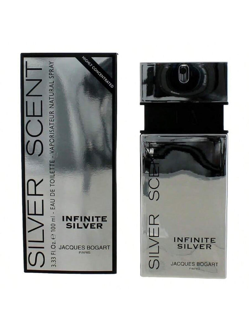 Silver Scent Infinite Silver by Jacques Bogart, 3.33 oz EDT for Men