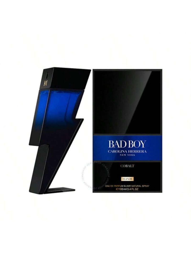 Bad Boy Cobalt Elixir by Carolina Herrera, 3.4oz EDP Elixir Spray men