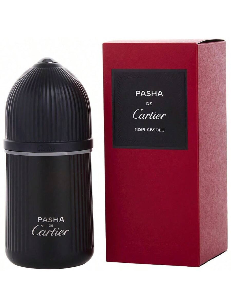 Pasha De Cartier Noire Absolu by Cartier Men Parfum Spray 3.3 oz