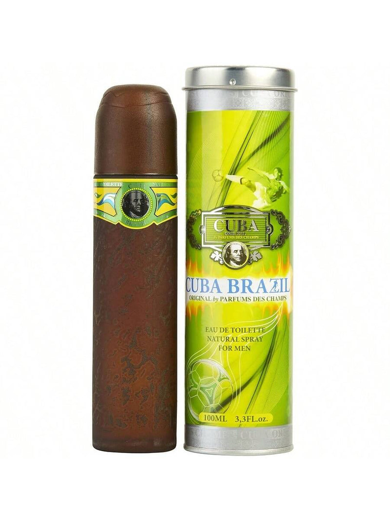 Cuba Brazil by Cuba, 3.3 oz EDT Spray for Men