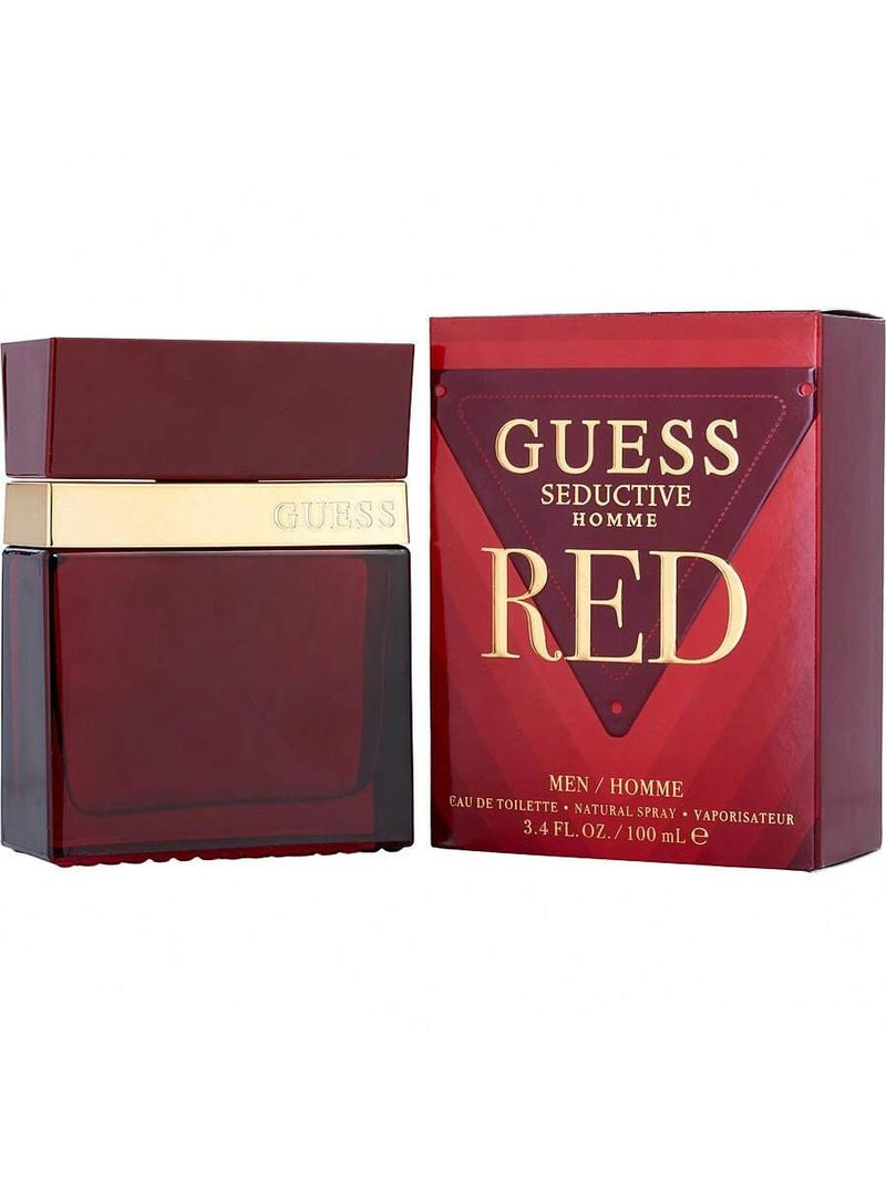Guess Seductive Homme Red by Guess, 3.4 oz EDT Spray for Men